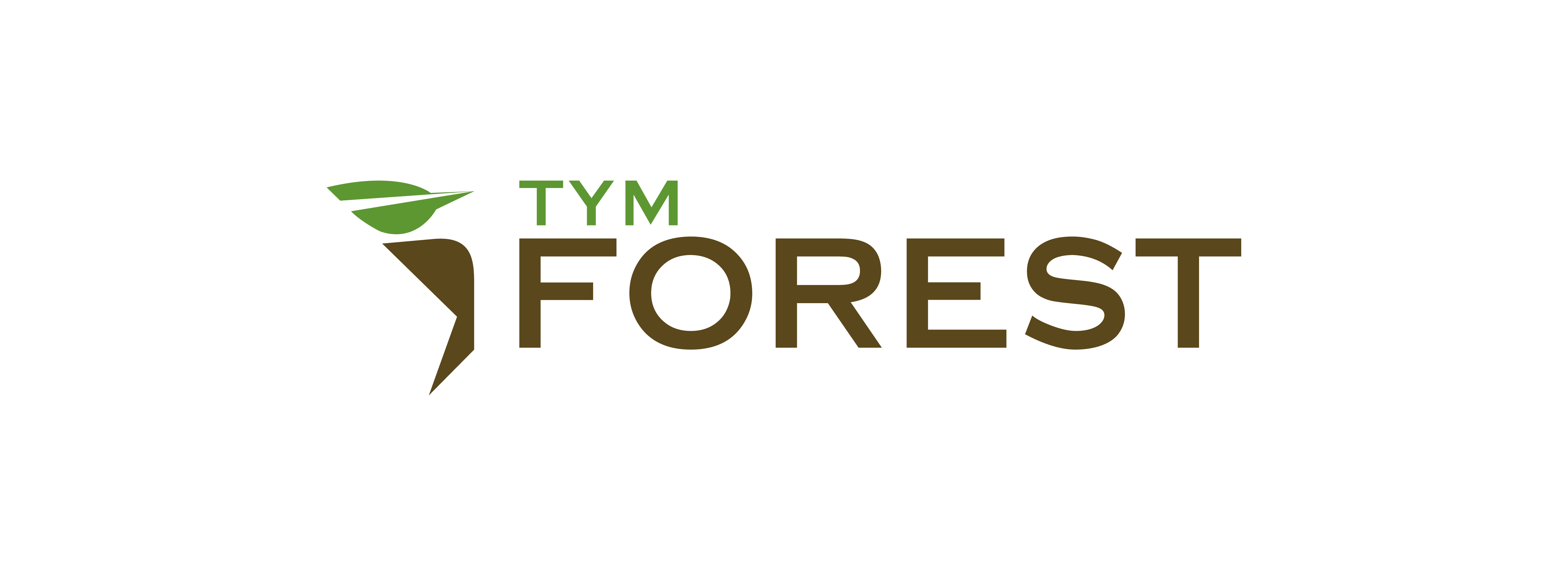 TYM Forest: logo a color, alta resolución